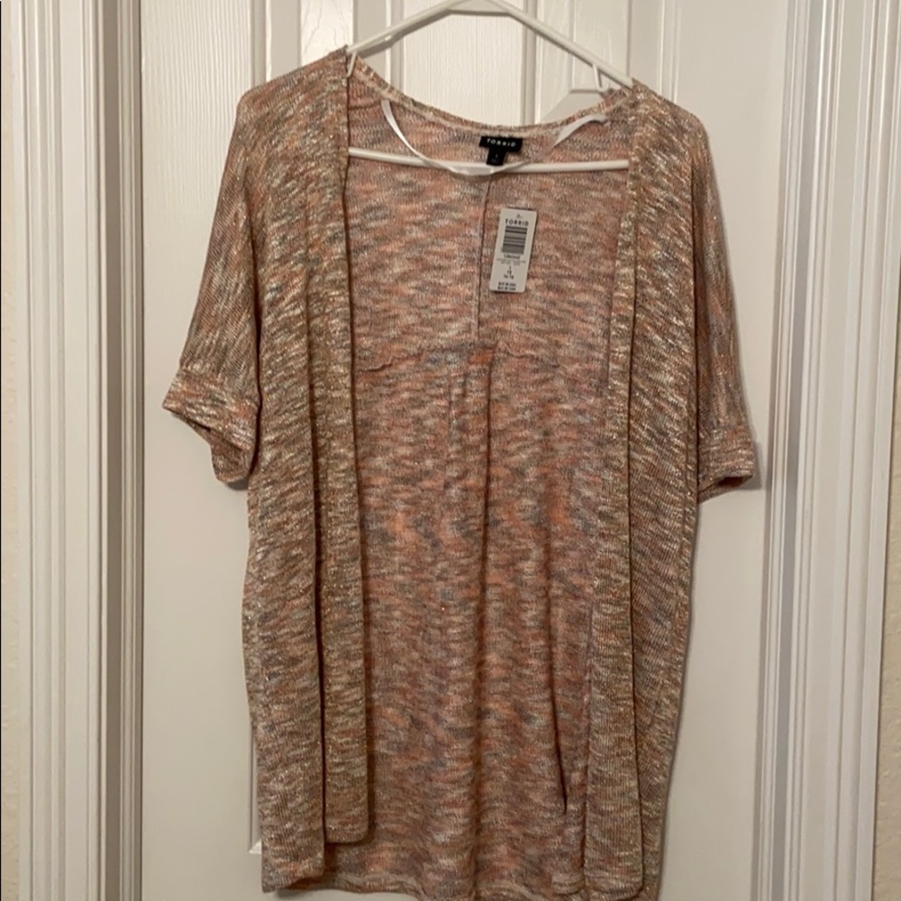 Torrid Open Front Cardigan